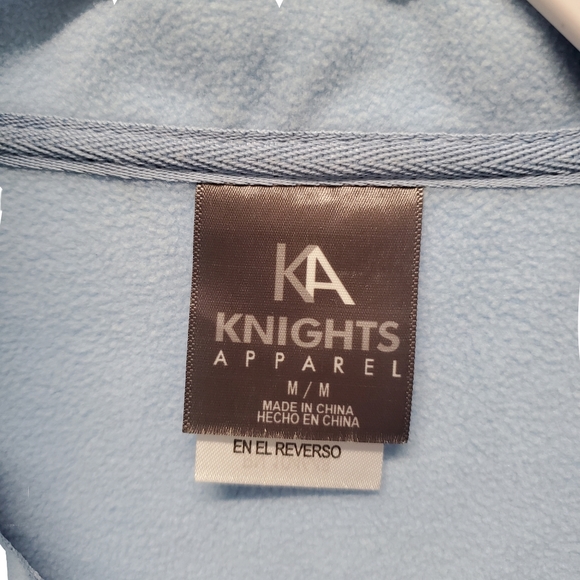 UNC Tarheels Men's Zip Jacket Carolina Blue Medium Knights Apparel Lined - Picture 7 of 12